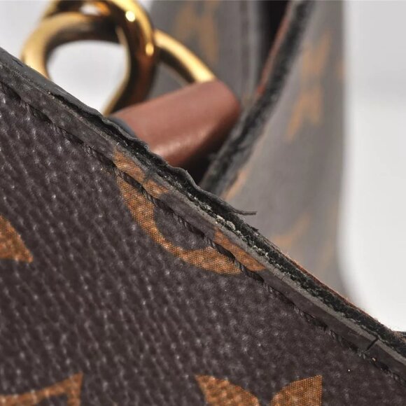 Authentic Louis Vuitton Monogram Neo Noe Drawstring Bag Brown - Picture 6 of 16